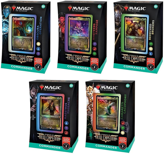 Magic : Streets of New Capenna - Commander Deck Display