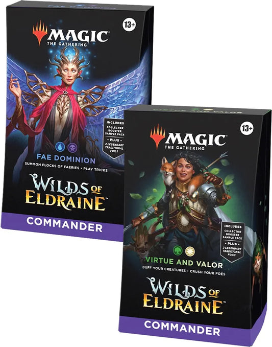 Magic : Wilds of Eldraine Commander Decks [Set of 2]