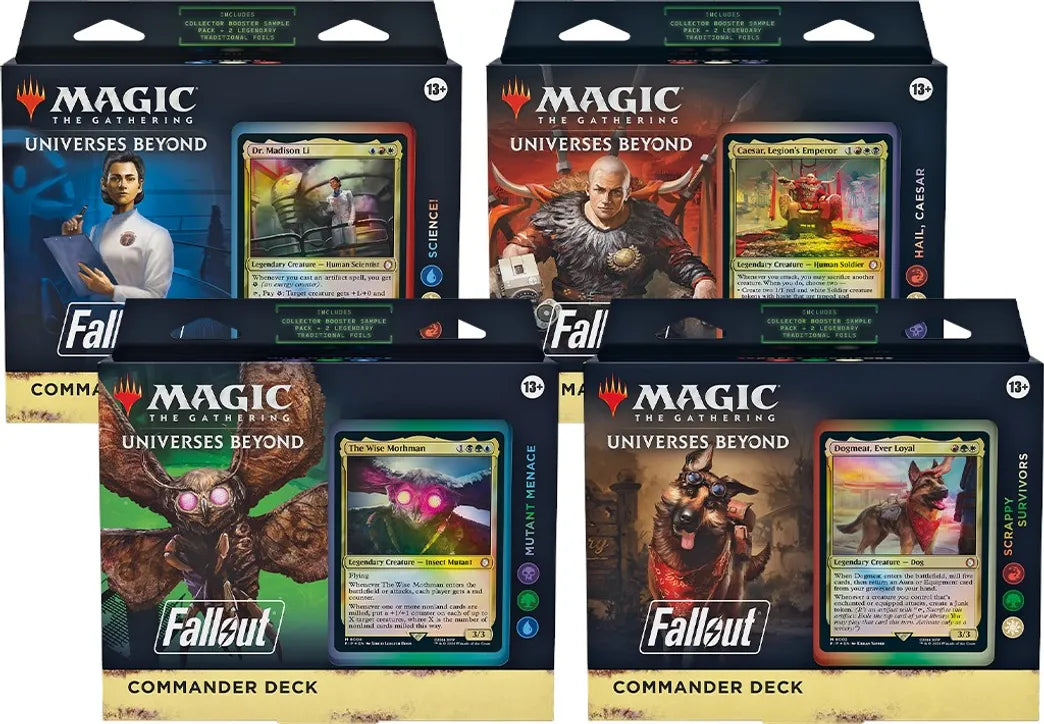 Magic: Fallout commander decks